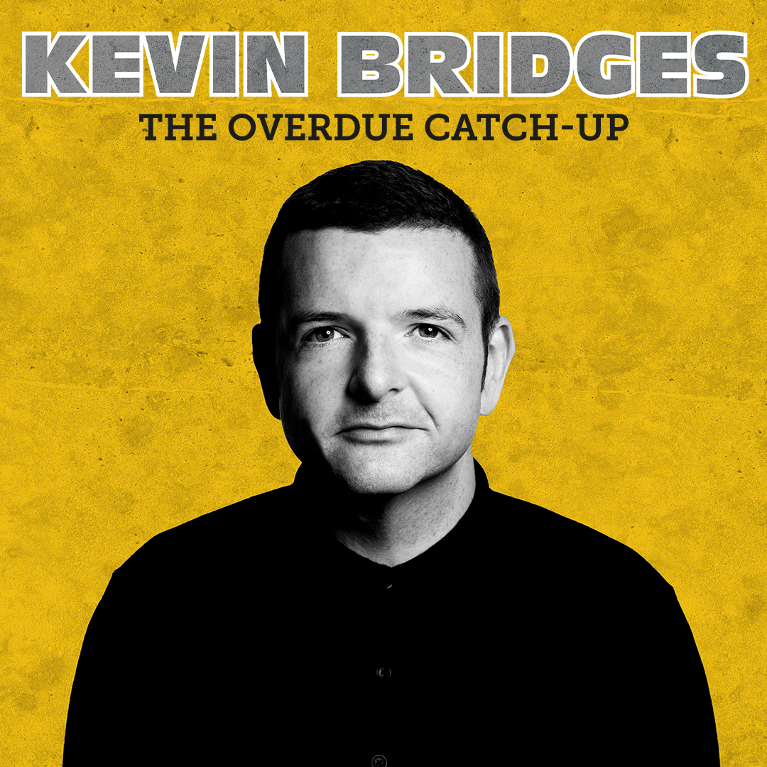 Comedian Kevin Bridges is coming to the Bonus Arena, Hull on Saturday, 13 August 2022!