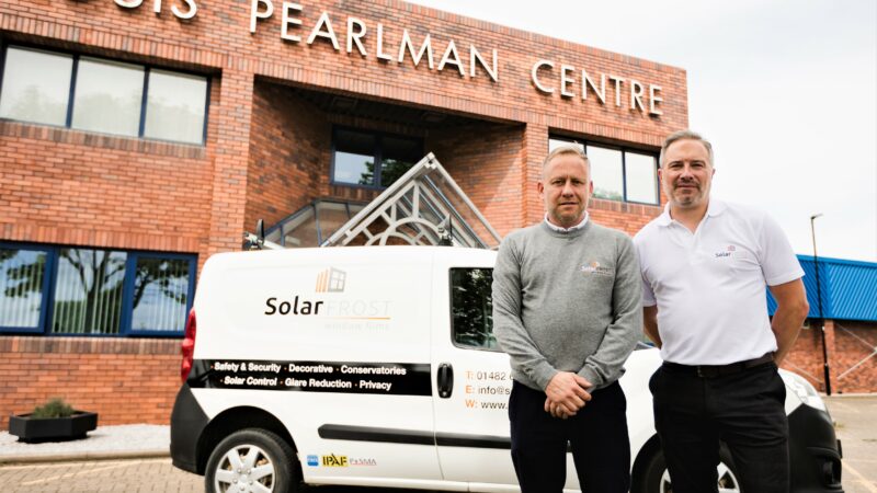 Colleagues launch new business as window film stars