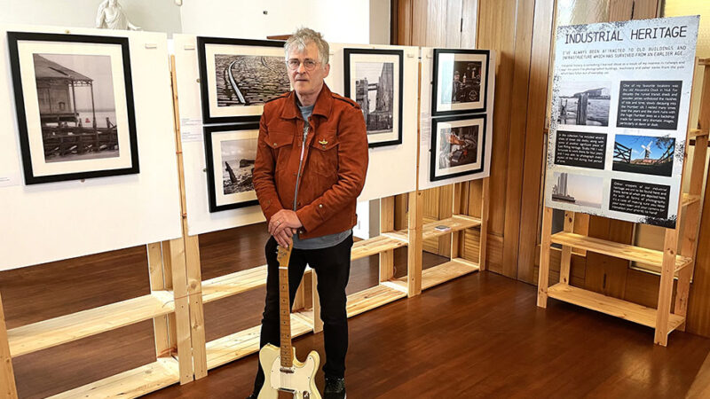 Artist to share his story of inspiration behind “Relics and Rails” industrial heritage exhibition